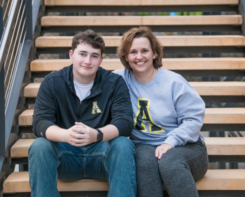 Jenny Macemore photo with son